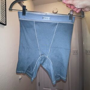 SKIMS Women's Grayish/Blue Athletic Shorts